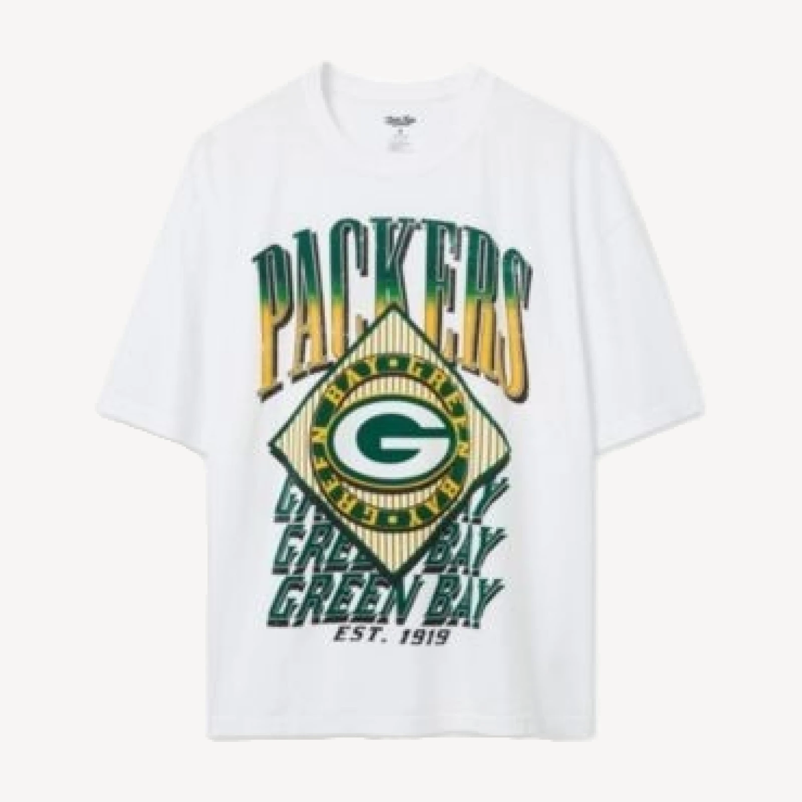 Junk Food Clothing Women's Green Bay Packers Oversized Tee