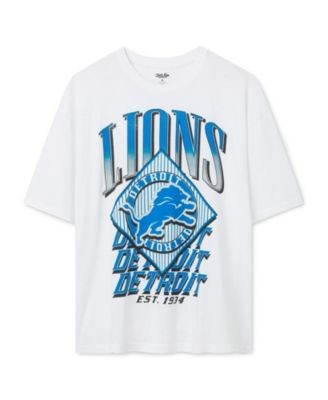 Junk Food Clothing Women's Detroit Lions Oversized Tee