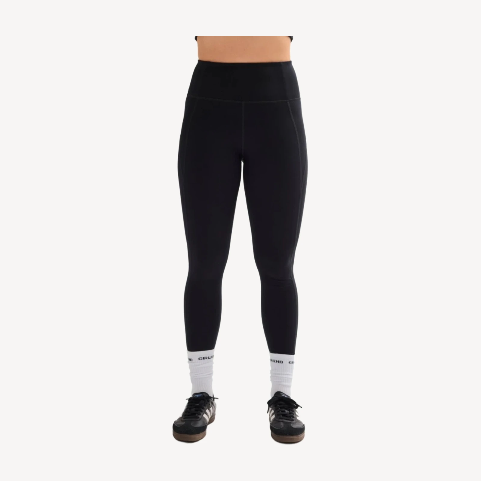 Black Compressive High-Rise Legging