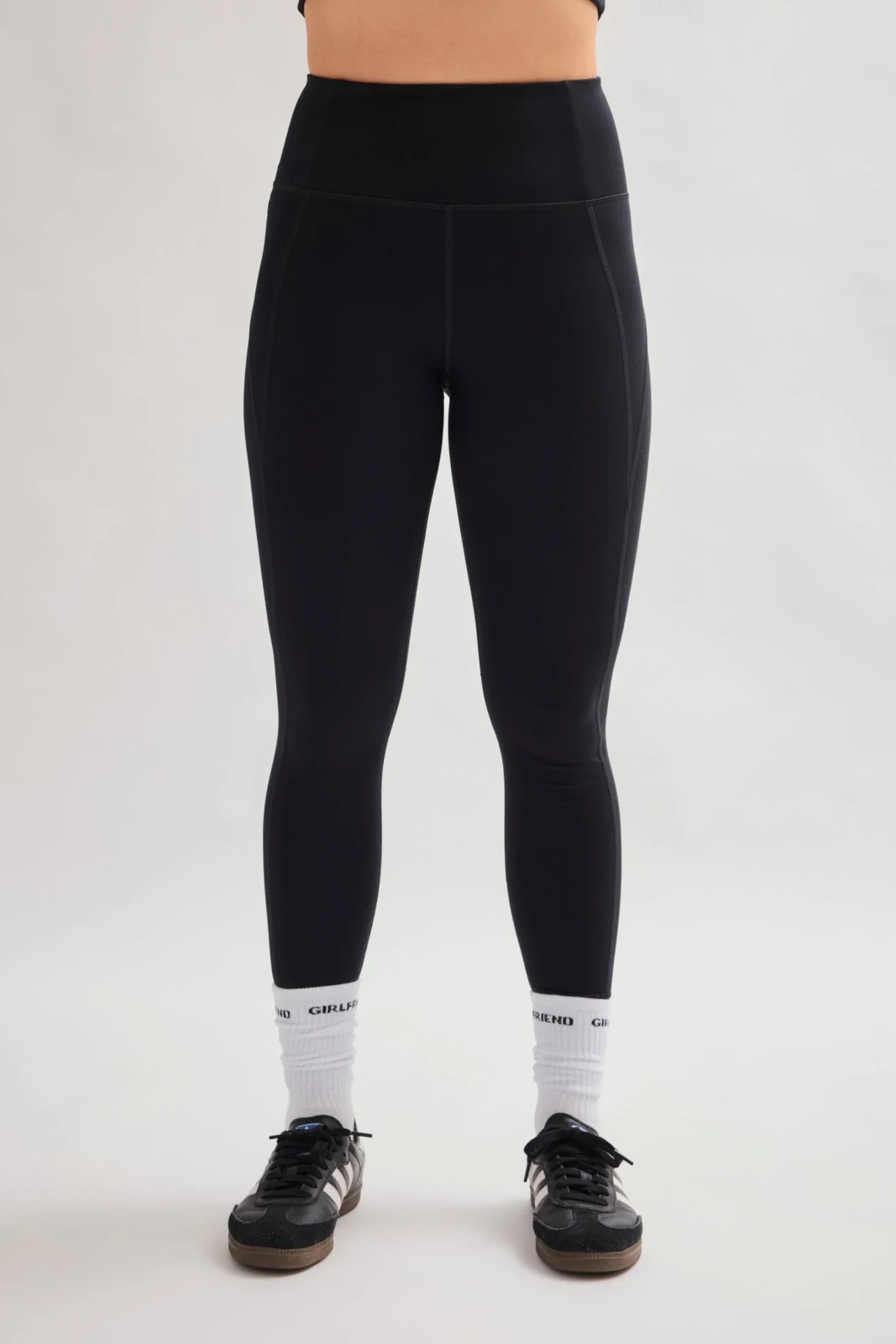 Black Compressive High-Rise Legging