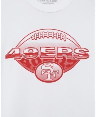 Junk Food Clothing Women's San Francisco 49ers Repeat Baby Tee