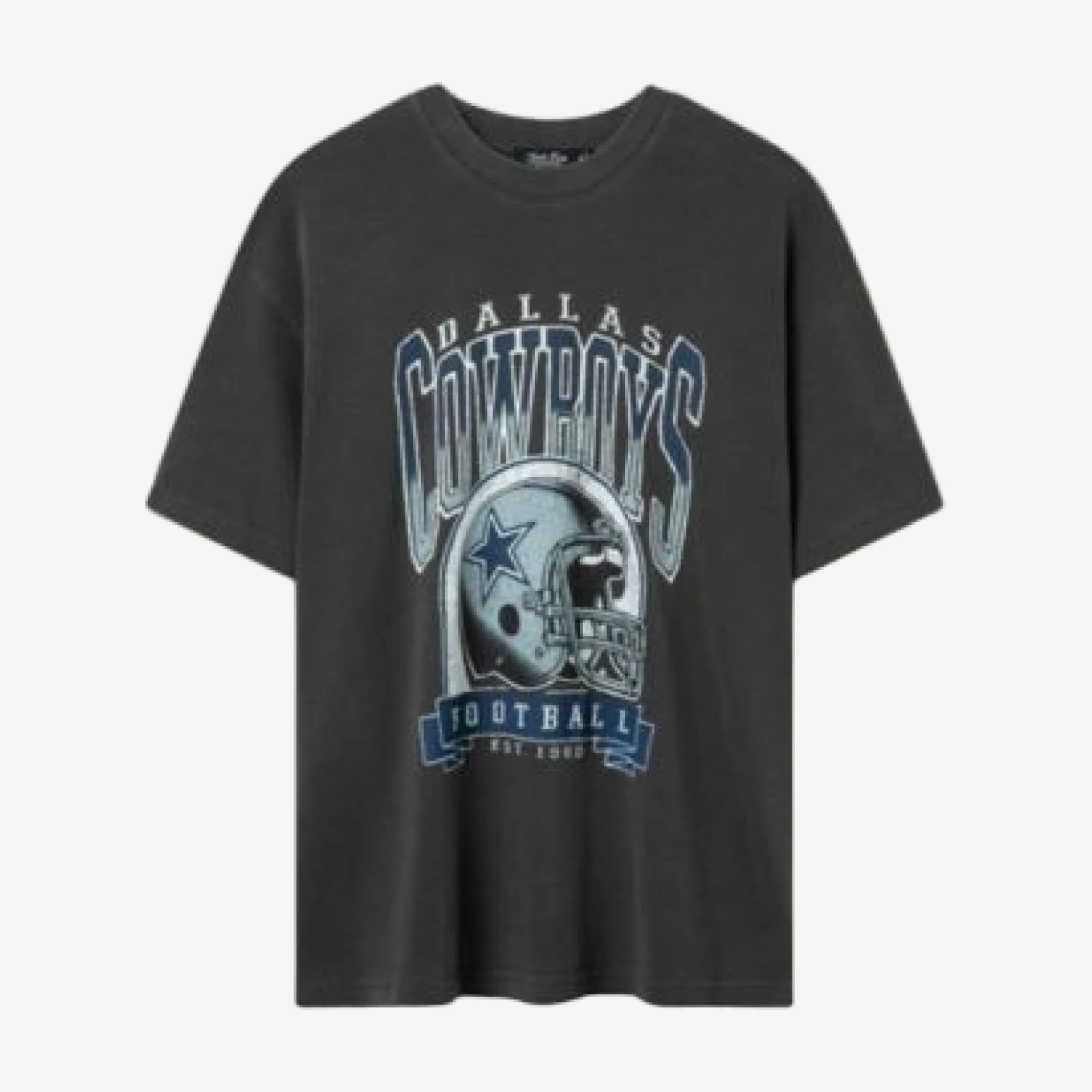 Junk Food Clothing Unisex Dallas Cowboys Varsity Heavy Weight Tee