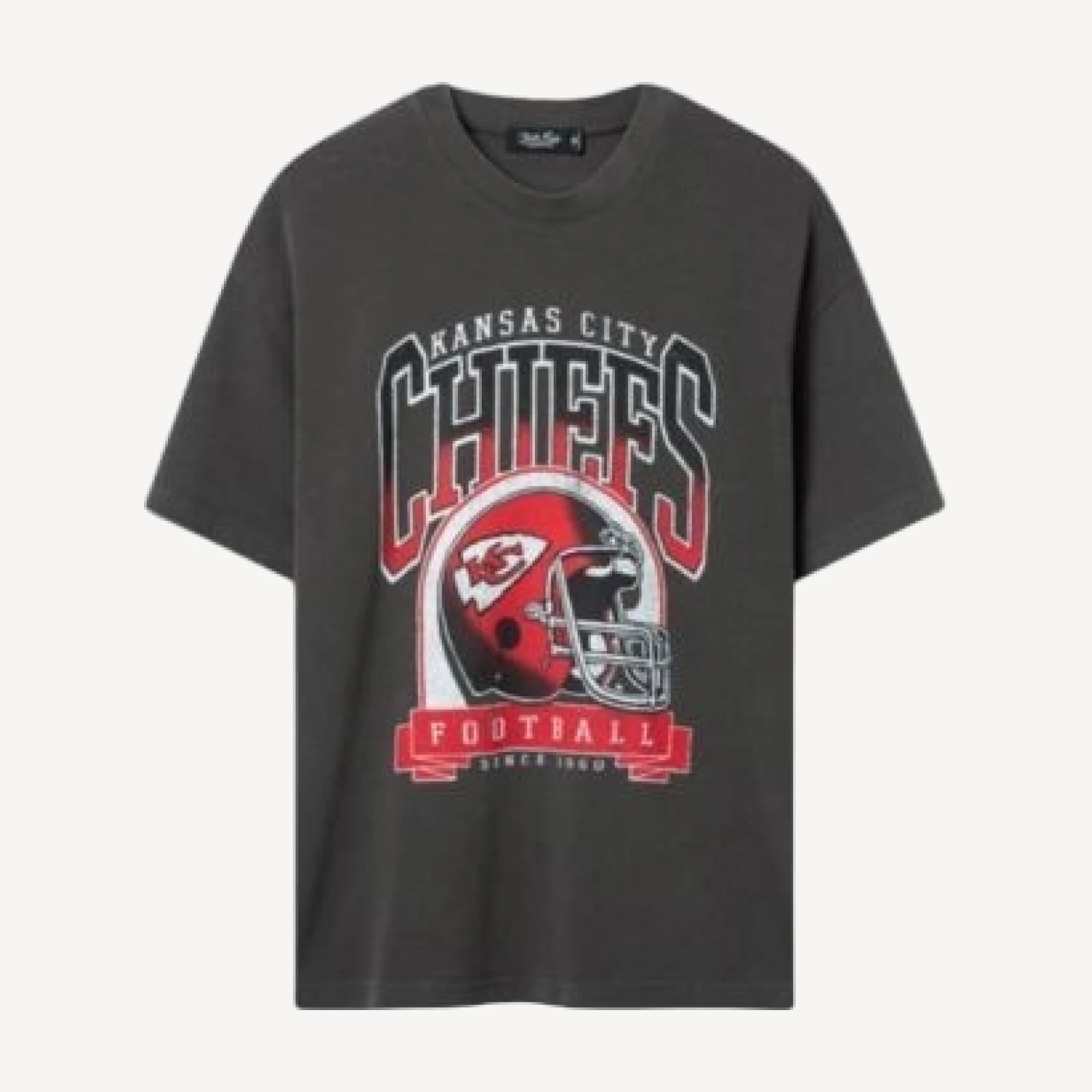 Junk Food Clothing Unisex Kansas City Chiefs Varsity Heavy Weight Tee