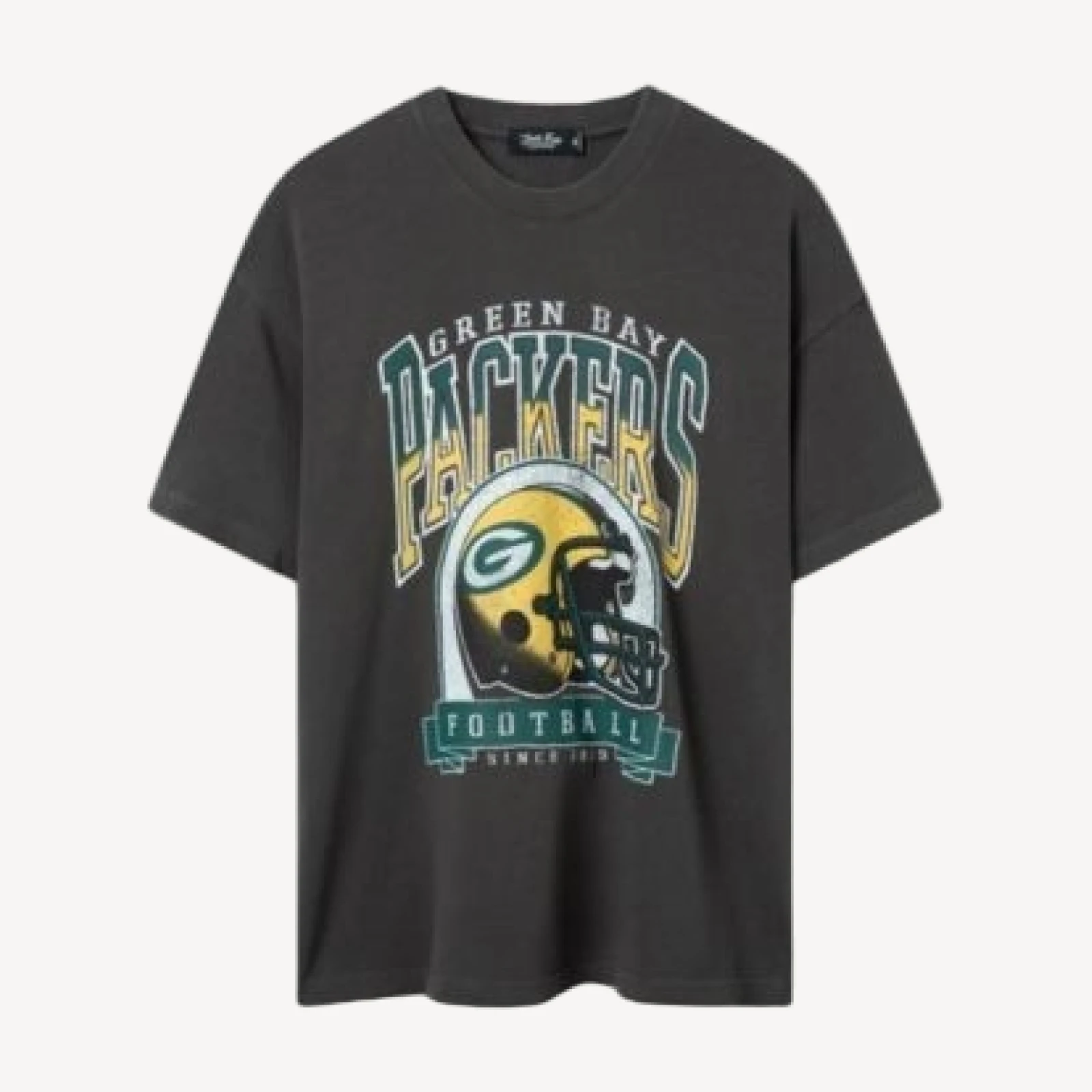 Junk Food Clothing Unisex Green Bay Packers Varsity Heavy Weight Tee