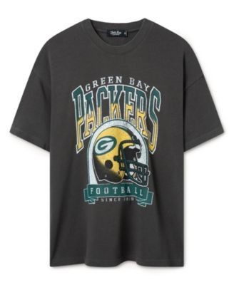 Junk Food Clothing Unisex Green Bay Packers Varsity Heavy Weight Tee