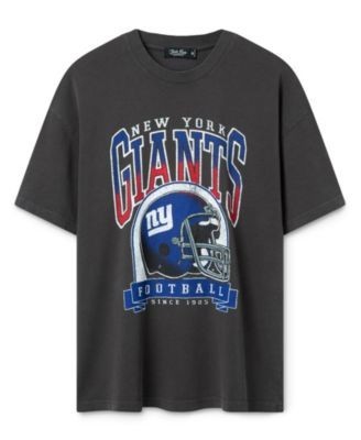 Junk Food Clothing Unisex New York Giants Varsity Heavy Weight Tee