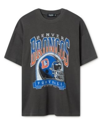 Junk Food Clothing Unisex Denver Broncos Varsity Heavy Weight Tee