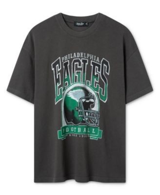 Junk Food Clothing Unisex Philadelphia Eagles Varsity Heavy Weight Tee