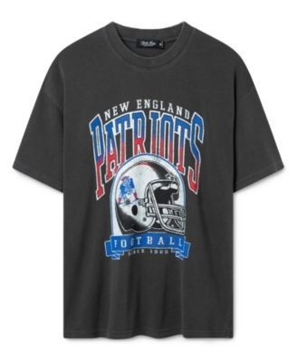 Junk Food Clothing Unisex New England Patriots Varsity Heavy Weight Tee