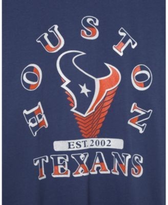 Junk Food Clothing Women's Houston Texans Glitter Boxy Ringer