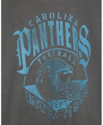 Junk Food Clothing Women's Carolina Panthers Gridiron Vintage Tee