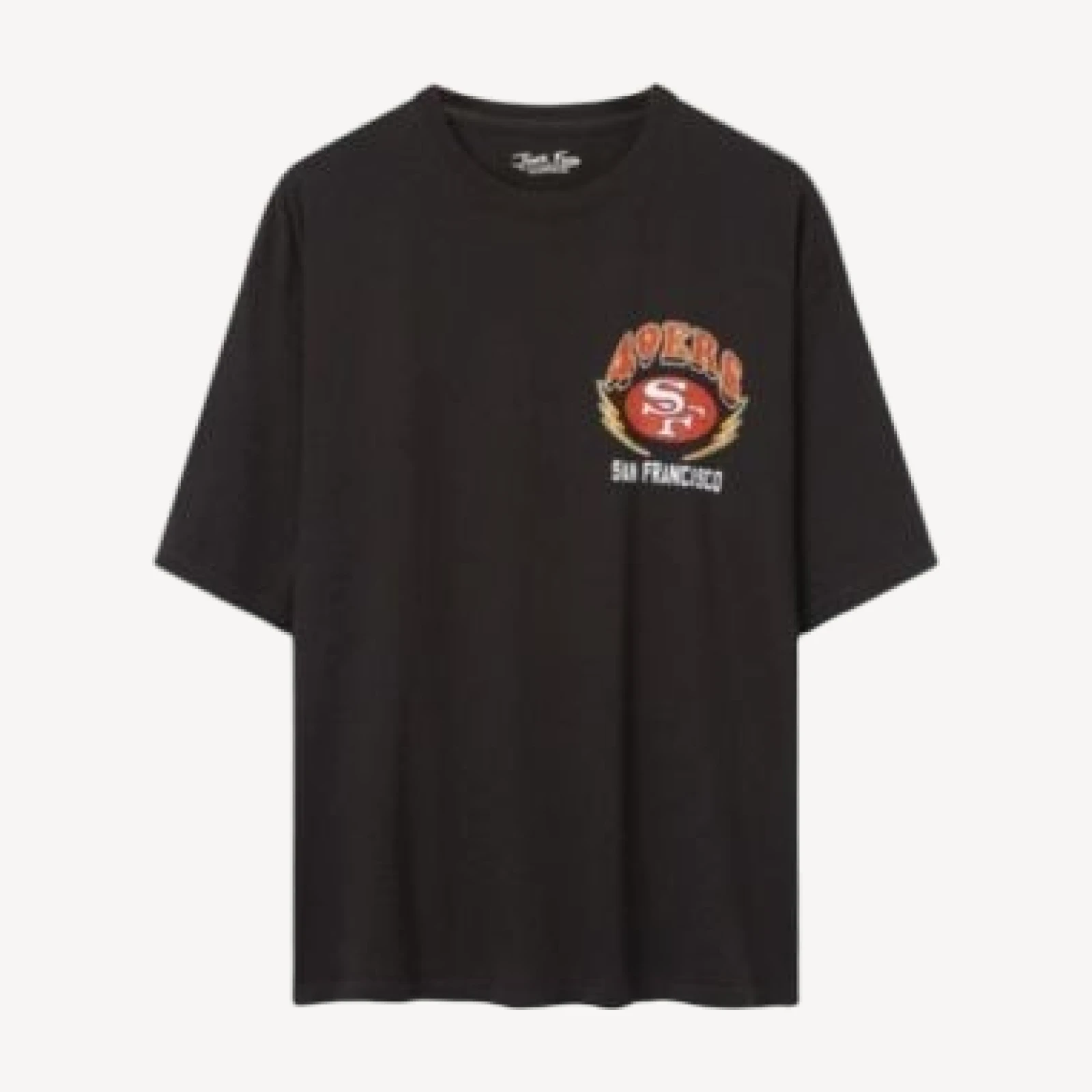 Junk Food Clothing Women's San Francisco 49ers City Series Oversized Tee