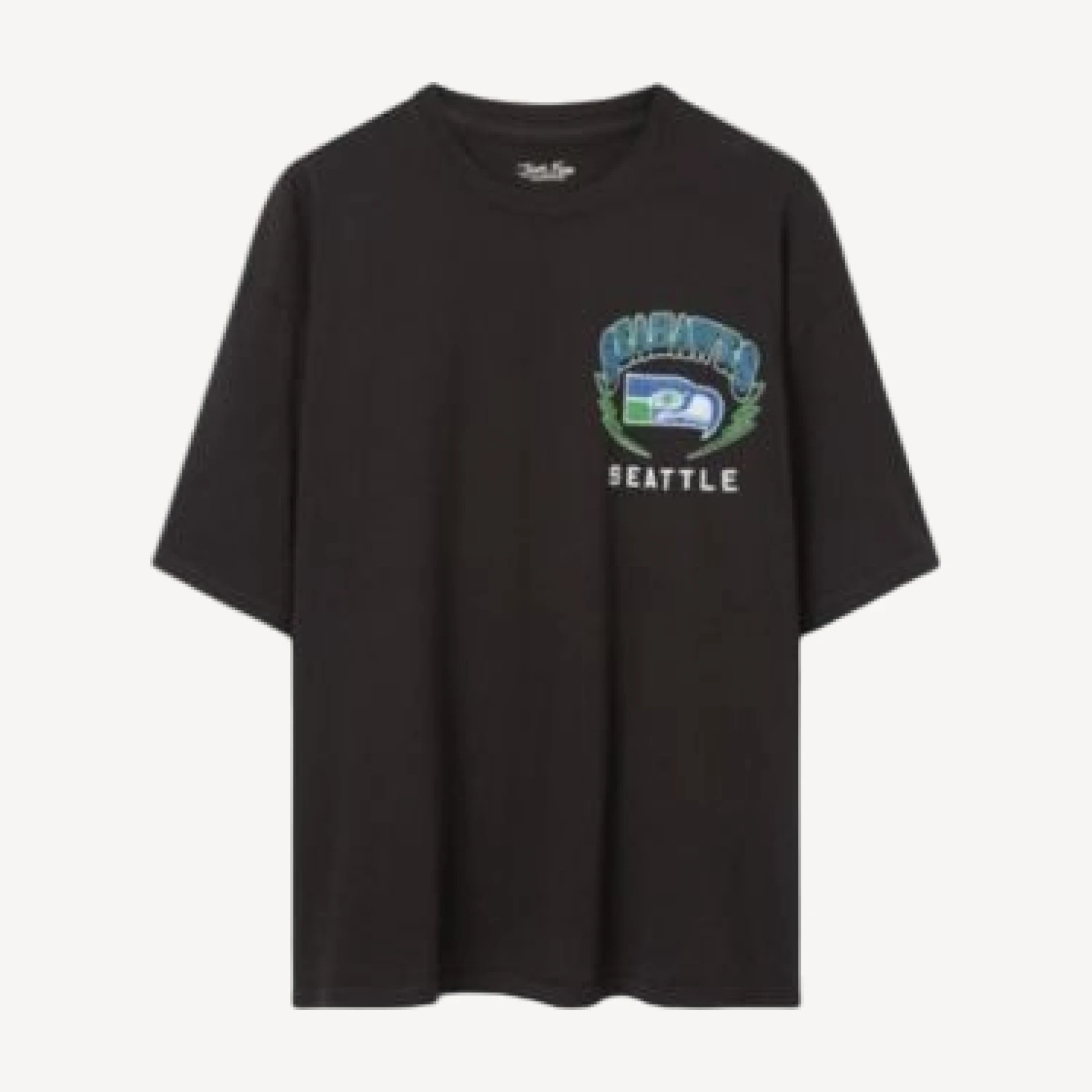 Junk Food Clothing Women's Seattle Seahawks City Series Oversized Tee