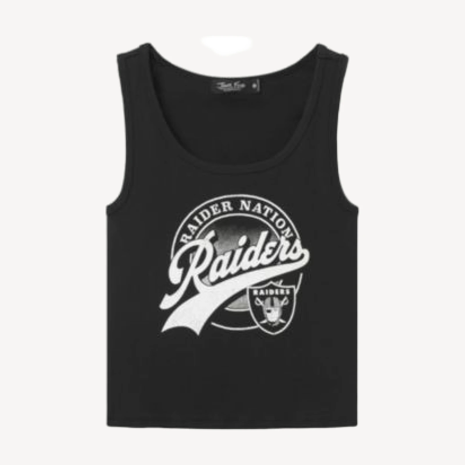 Junk Food Clothing Women's Las Vegas Raiders Cropped Tank
