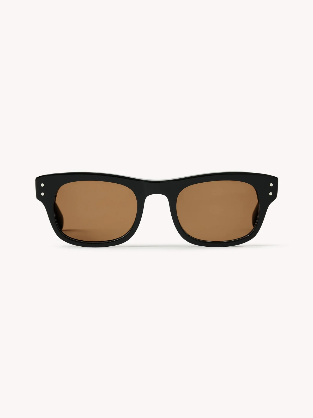 Black / Amber The Monk Sunglasses