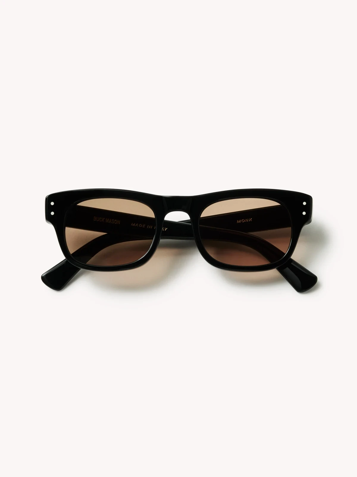 Black / Amber The Monk Sunglasses