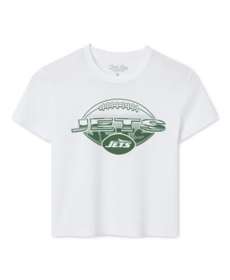 Junk Food Clothing Women's New York Jets Repeat Baby Tee