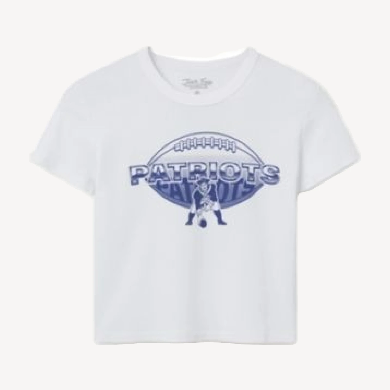 Junk Food Clothing Women's New England Patriots Repeat Baby Tee