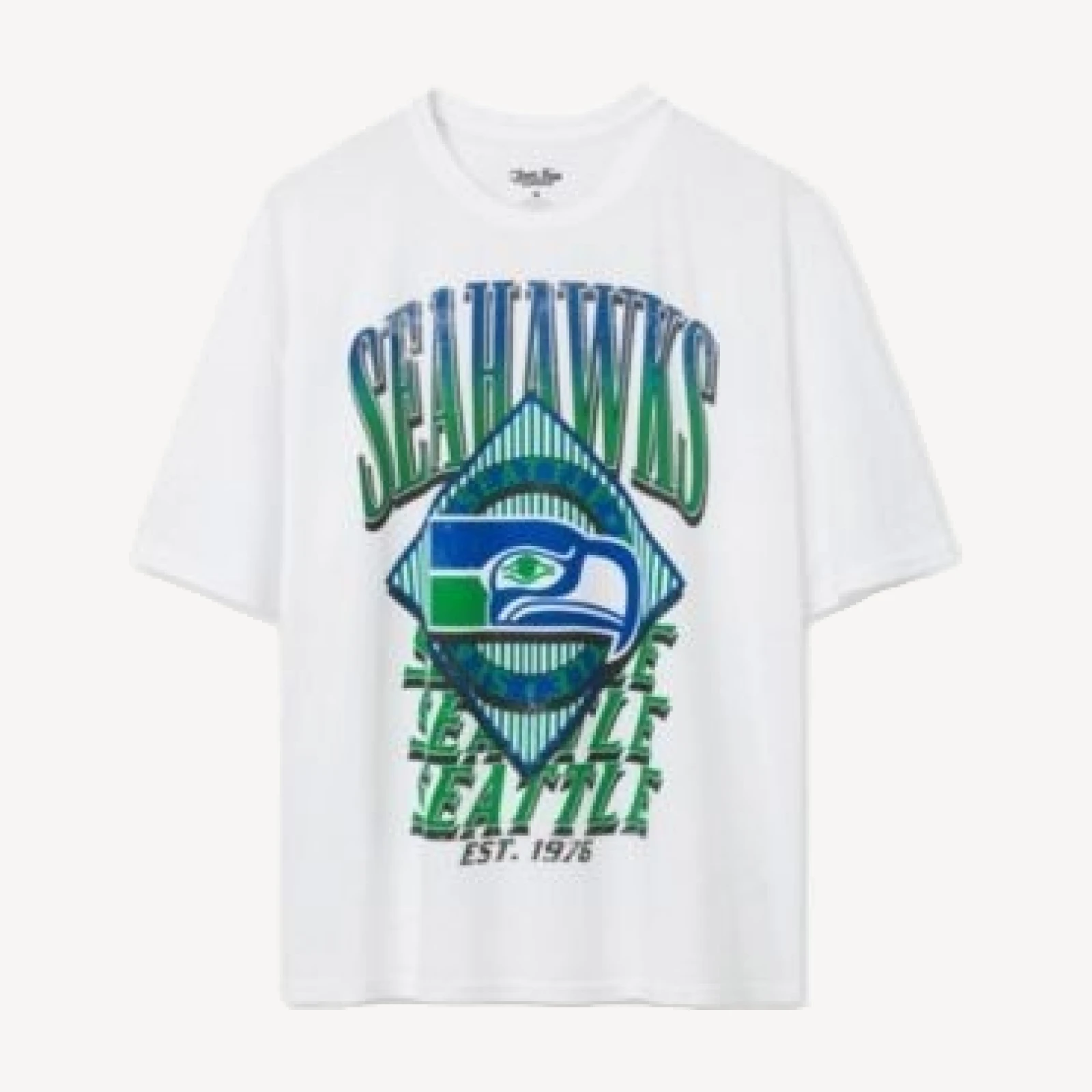 Junk Food Clothing Women's Seattle Seahawks Oversized Tee