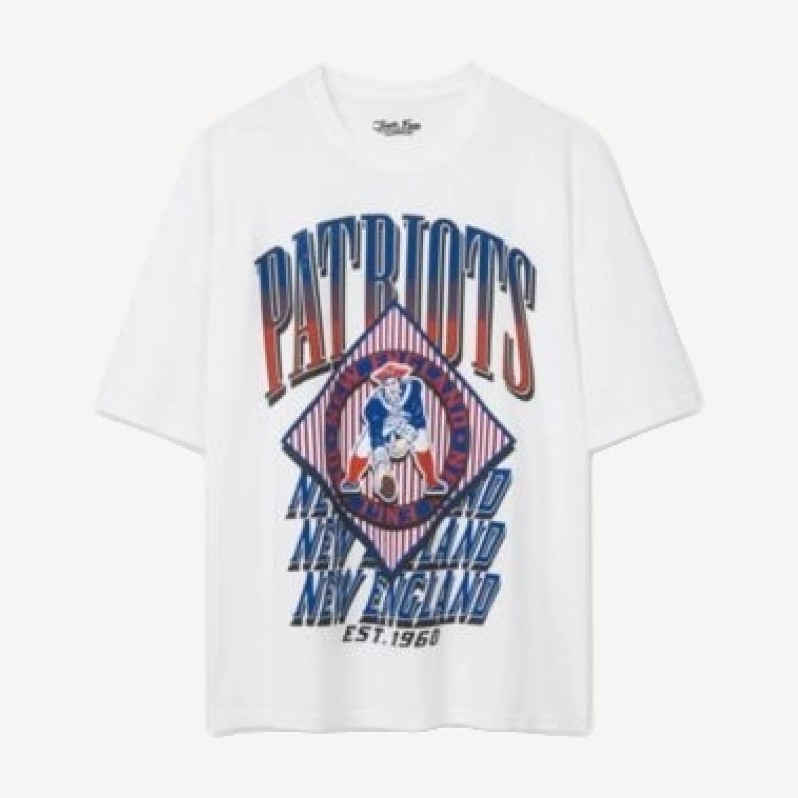 Junk Food Clothing Women's New England Patriots Oversized Tee