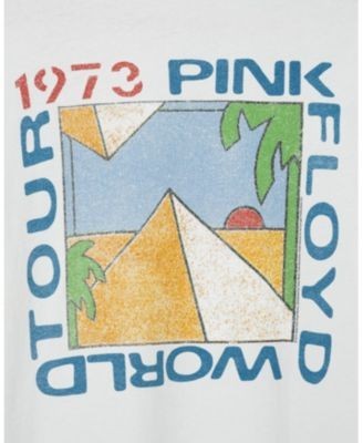 Junk Food Clothing Unisex Pink Floyd 1973 World Tour Vintage Tee