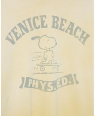 Junk Food Clothing Unisex Snoopy Venice Beach Vintage Tee