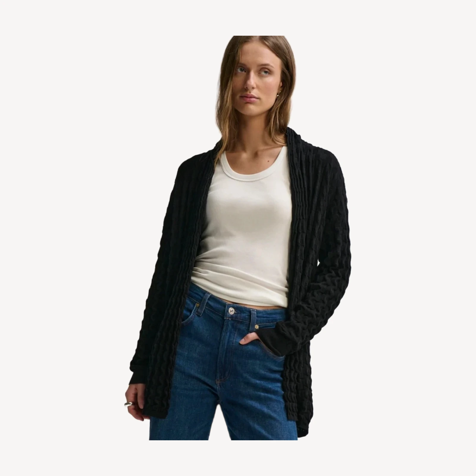 3D OPEN COAT