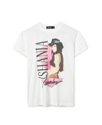 Junk Food Clothing Women's Shania Twain Cowgirl Vintage Tee