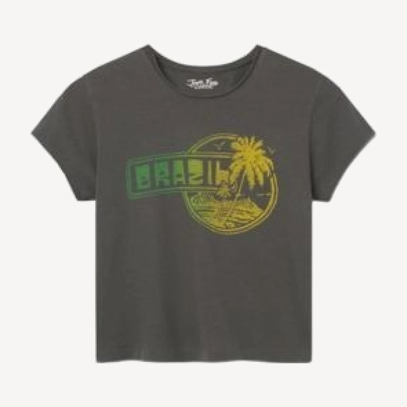 Junk Food Clothing Women's Brazil Vintage Baby Tee