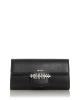 Jimmy Choo Bing Leather Wallet on Chain