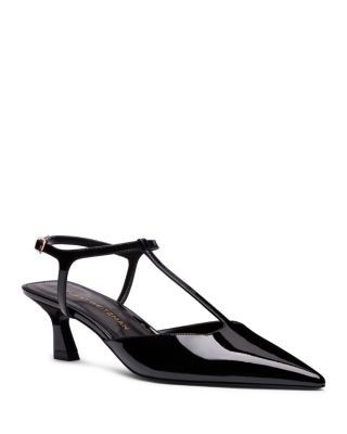 Stuart Weitzman Women's Vinnie T Strap Pumps