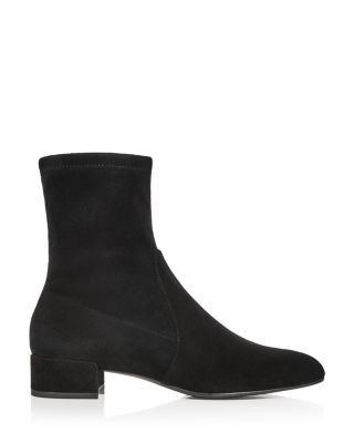 Stuart Weitzman Women's Bacari Suede Ankle Boots