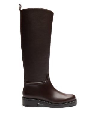 Stuart Weitzman Women's Celia Leather Riding Boots