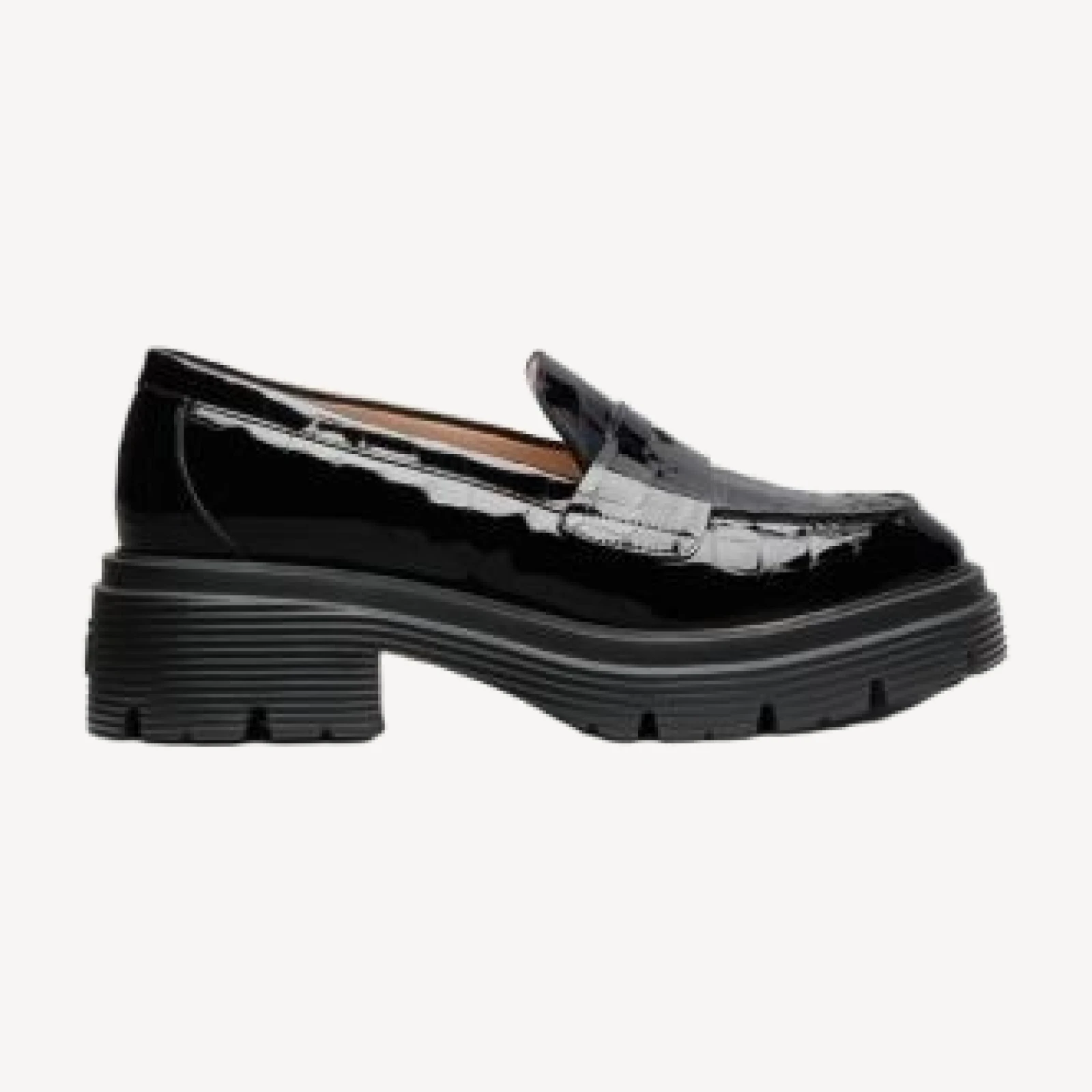 Stuart Weitzman Women's Hudson Lite Patent Leather Loafers