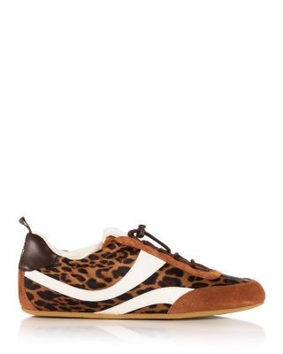 Stuart Weitzman Women's Vander Ballet Leopard Sneakers