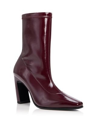 Stuart Weitzman Women's Stassi Stretch Suede Ankle Boots