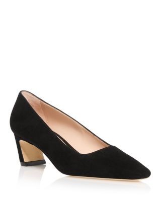 Stuart Weitzman Women's Stassi Suede Pumps