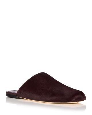 Stuart Weitzman Women's Tiff Calf Hair Mules
