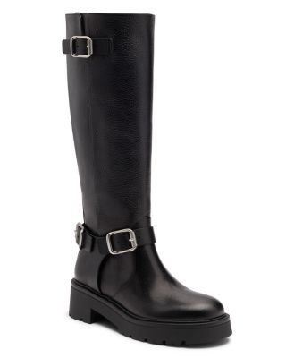 Stuart Weitzman Women's Ren Leather Knee High Boots