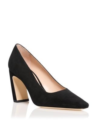 Stuart Weitzman Women's Stassi Suede Pumps