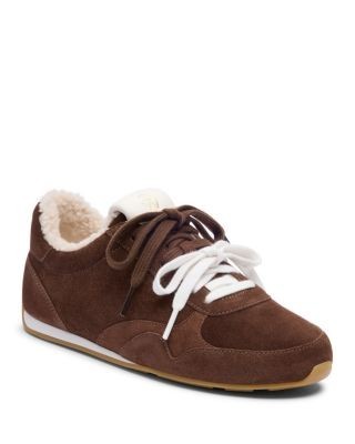 Stuart Weitzman Women's Bond Sport Shearling Lined Sneakers