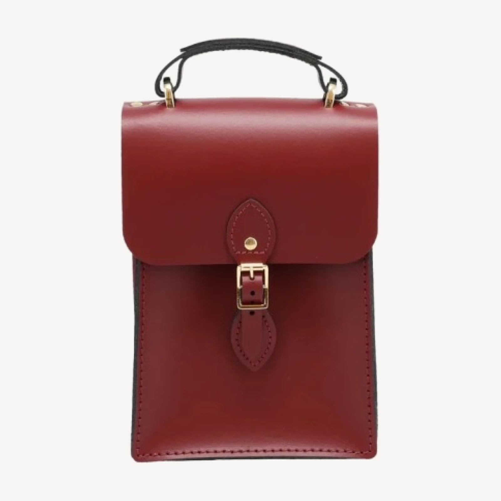 The Flâneur Binocular Bag - Oxblood