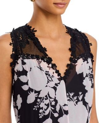 Kobi Halperin Liora Lace Trim Dress
