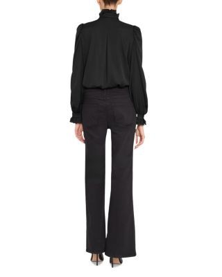 Kobi Halperin North Tie Neck Ruffled Blouse