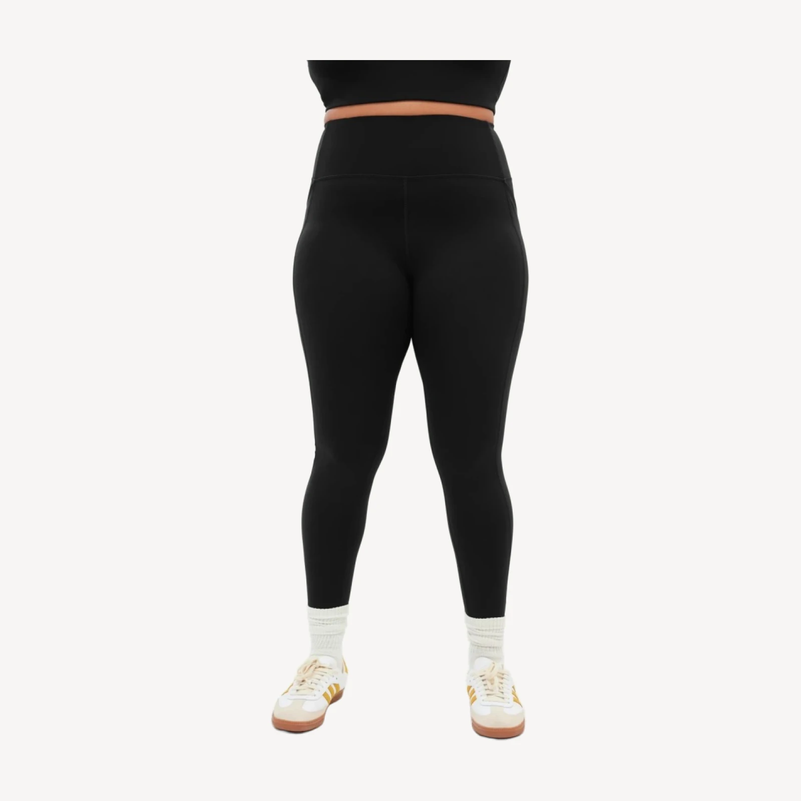 Black Compressive Pocket Legging