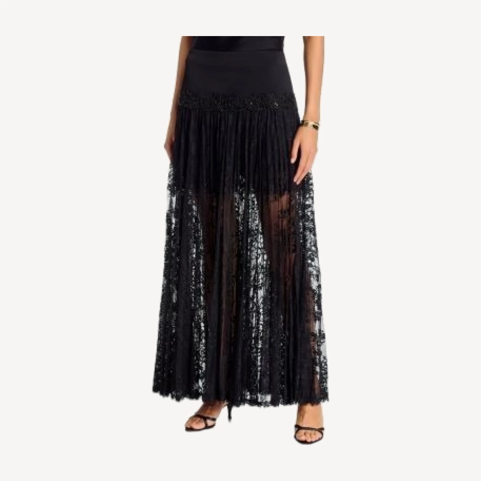 Kobi Halperin Yvonne Lace Maxi Skirt