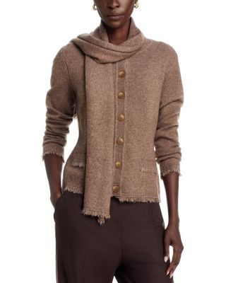 Kobi Halperin Gracie Round Neck Ribbed Trim Sweater