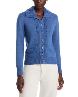 Kobi Halperin Belle Textured Knit Button Front Sweater