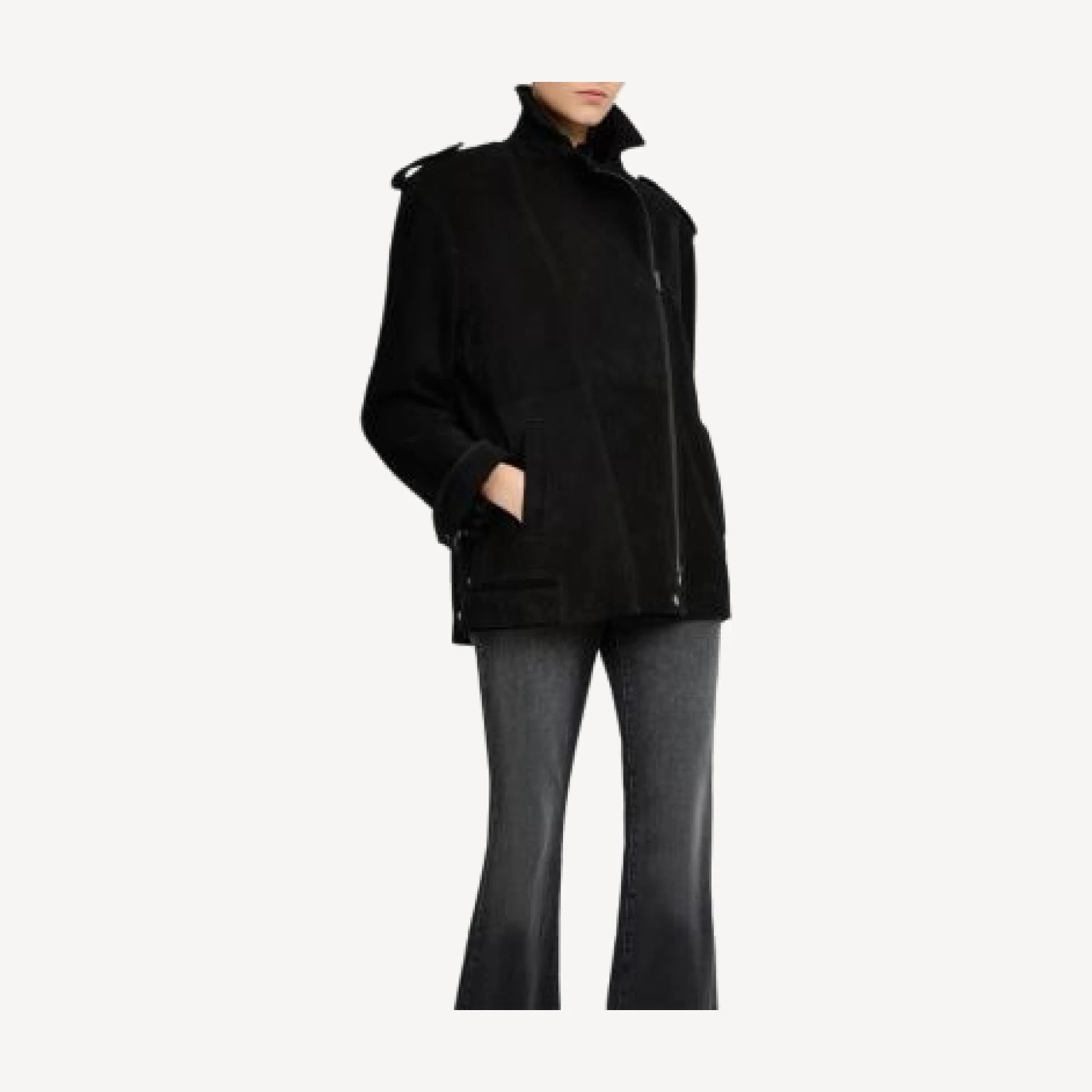 Kobi Halperin Priscilla Zip Front Leather Jacket