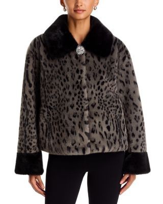 Kobi Halperin Sylvia Short Faux Fur Coat
